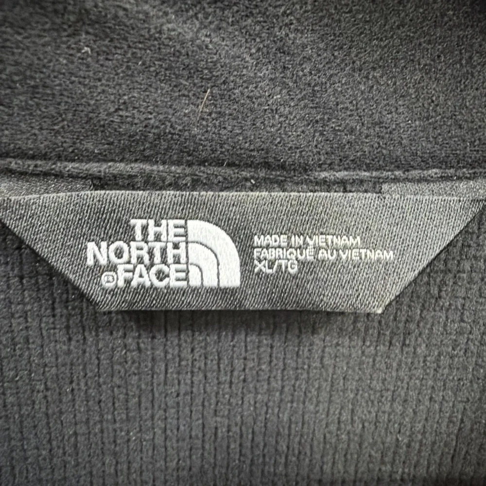The North Face Men Gray Zip Up‎ Vest Sz XL Outdoor Logo Zipper Pockets Windwall
